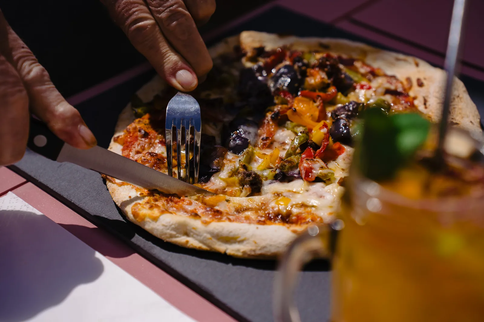 Pizza bei Dalu in De Haan